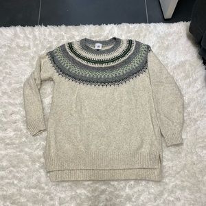 Cabi Fair Isle lightweight sweater.